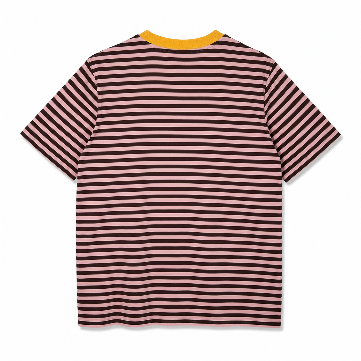 Mads Nørgaard Montana stribet T-shirt med rund hals og lange ærmer, blåt og hvidt design, casual tøj til hverdag