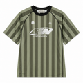 Grønstribet Mads Nørgaard t-shirt i jersey med casual pasform og lange ærmer.