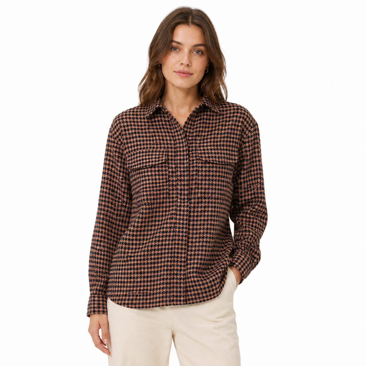 Gestuz skjorte houndstooth